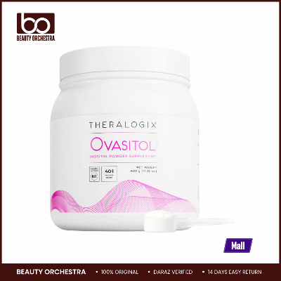 Picture of Theralogix Ovasitol Inositol Powder - & D-Chiro Inositol for Hormone Balance & Ovarian Function Support - 400 g (180 Servings)