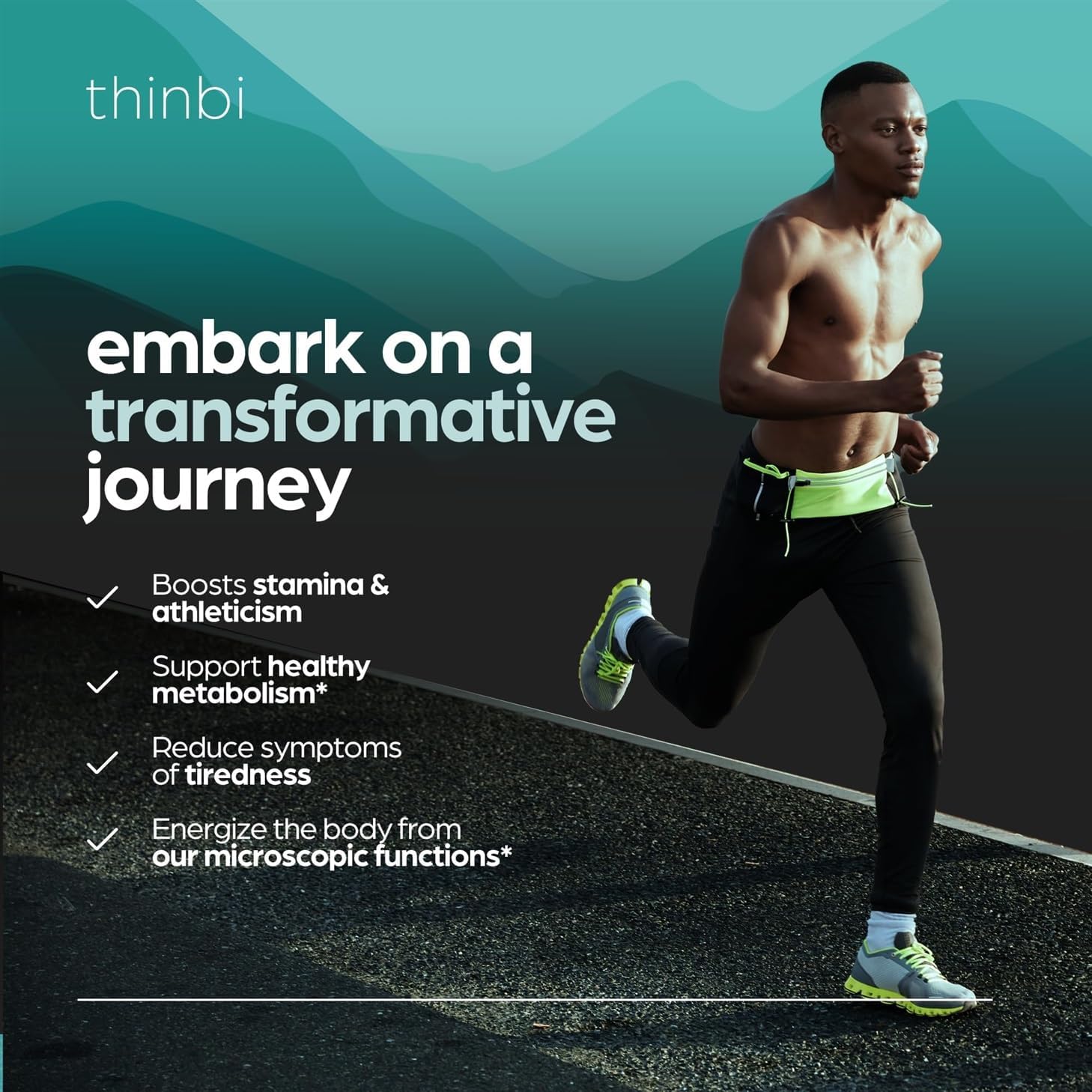 Picture of Thinbi Pure Himalayan Shilajit 10000mg Maximum Potency Organic Capsules 90 Capsules