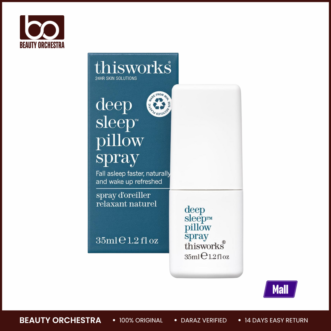 Picture of THISWORKS Deep Sleep Pillow Spray – Fast-Acting Natural Formula with Lavender for Relaxation and Restful Sleep – 35 ml