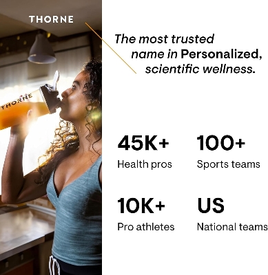 Picture of THORNE - Iron Bisglycinate - 25 mg Iron Supplement for Enhanced Absorption Without Gastrointestinal Side Effects - 60 Capsules