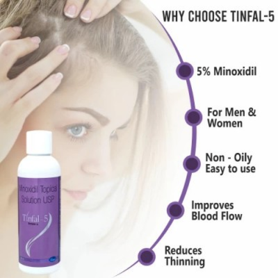 Picture of Tinfal Minoxidil 5% Topical Solution - 60ml