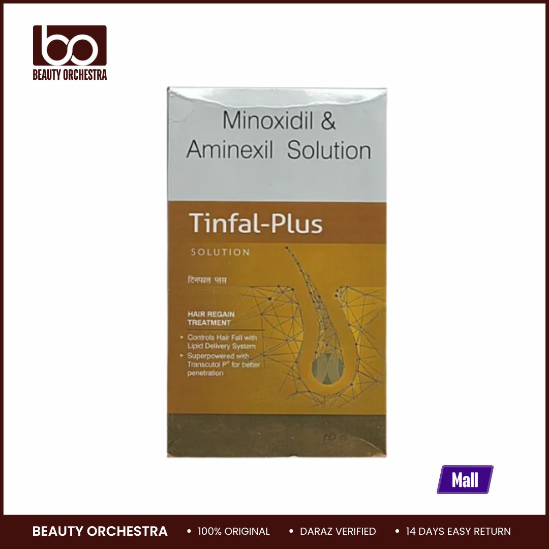 Picture of Tinfal Plus Minoxidil & Aminexil Topical Solution - 60ml