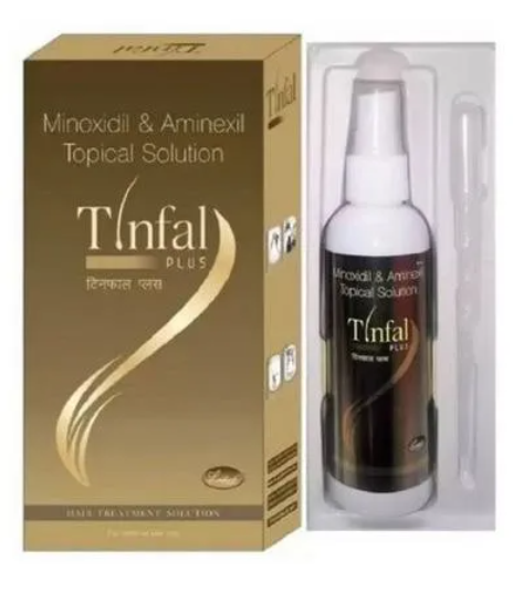 Picture of Tinfal Plus Minoxidil & Aminexil Topical Solution - 60ml