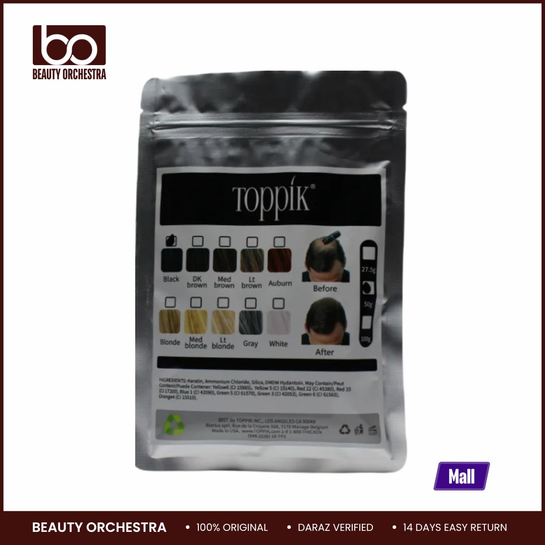 Picture of Toppik Hair Building Fiber Refill - Black - 50g