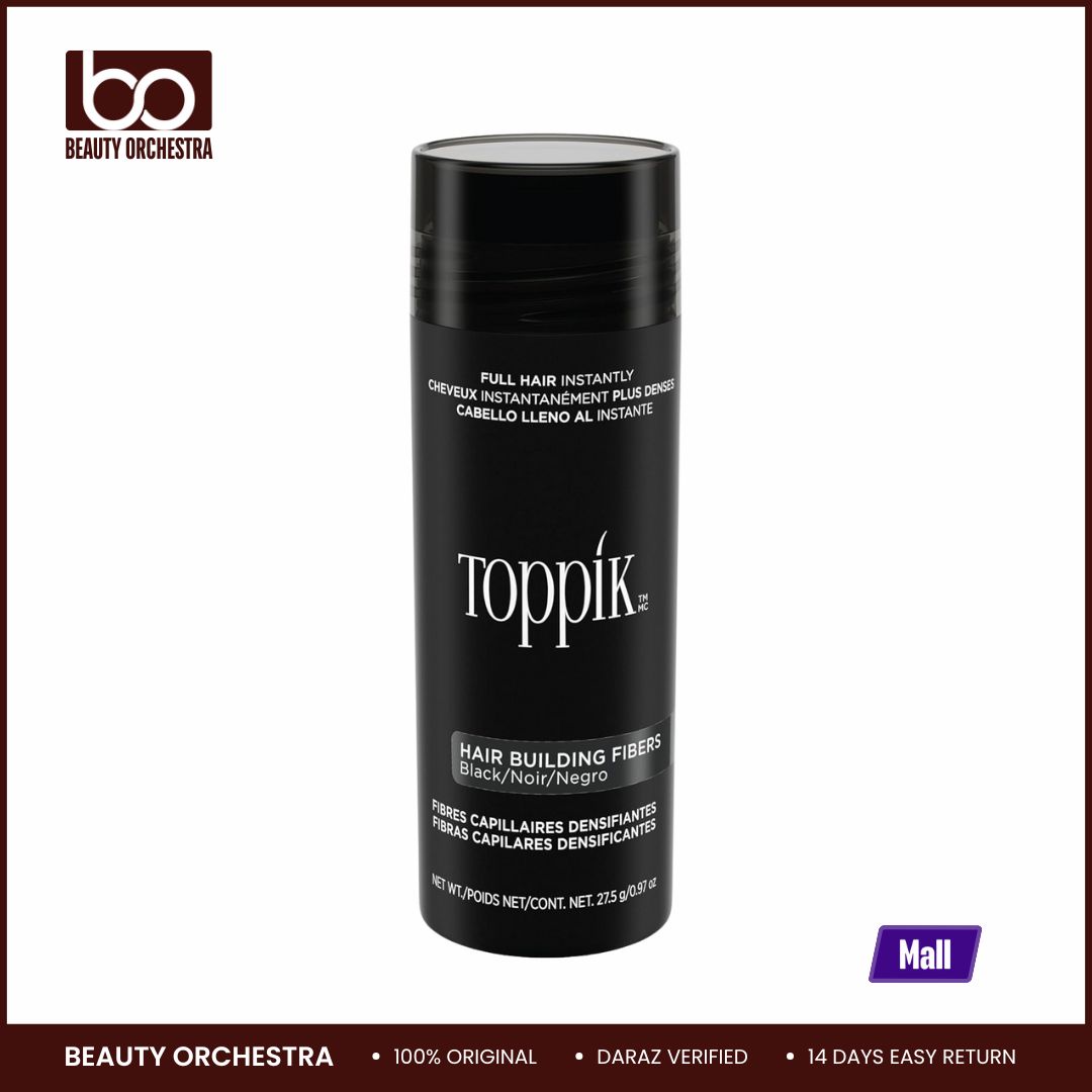 Picture of Toppik Hair Building Fibers Black 27.5g