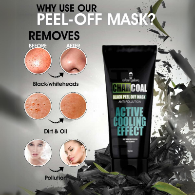 Picture of Urbangabru Charcoal Peel Off Mask - 60g