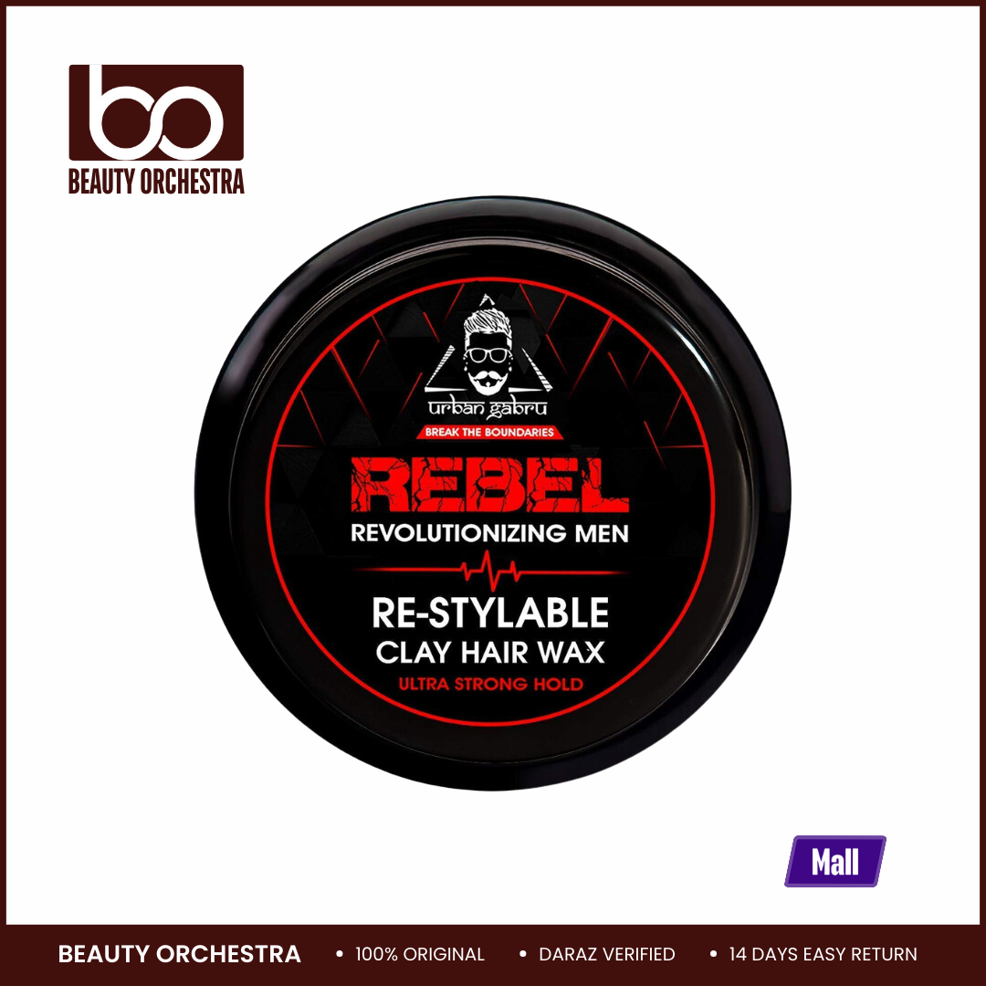 Picture of Urbangabru Rebel Hair Styling Clay Wax - 85g