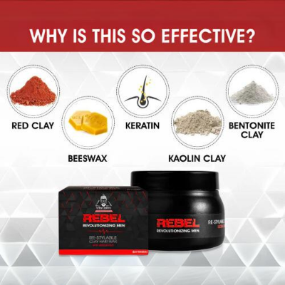 Picture of Urbangabru Rebel Hair Styling Clay Wax - 85g
