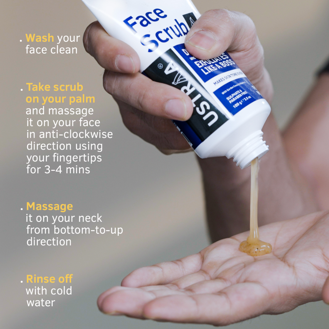 Picture of Ustraa De-Tan Face Scrub - 100g