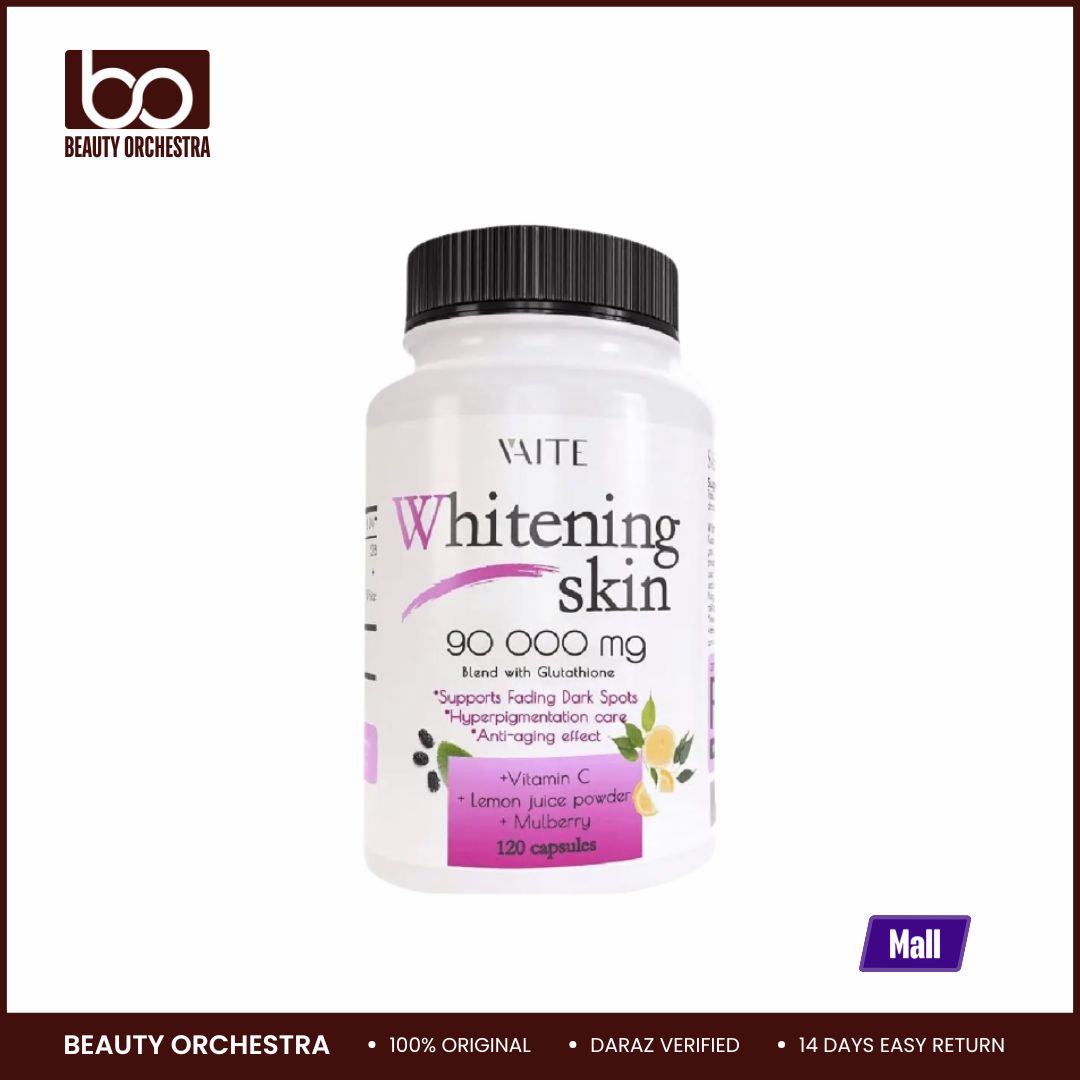 Picture of VAITE Skin Whitening Glutathione 90000mg Blend – 120 Capsules