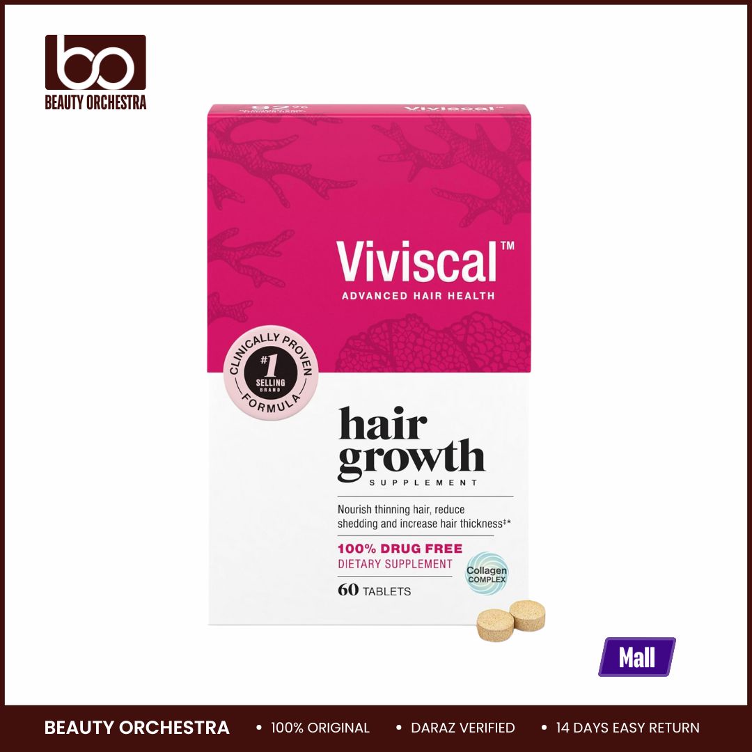 Picture of Viviscal Hair Growth Supplements with Proprietary Collagen Complex 60 Tablets 1 Month Supply