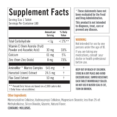 Picture of Viviscal Men's Hair Growth Supplements for Thicker Fuller Hair Clinically Proven Collagen Complex 180 Tablets 3 Month Supply
