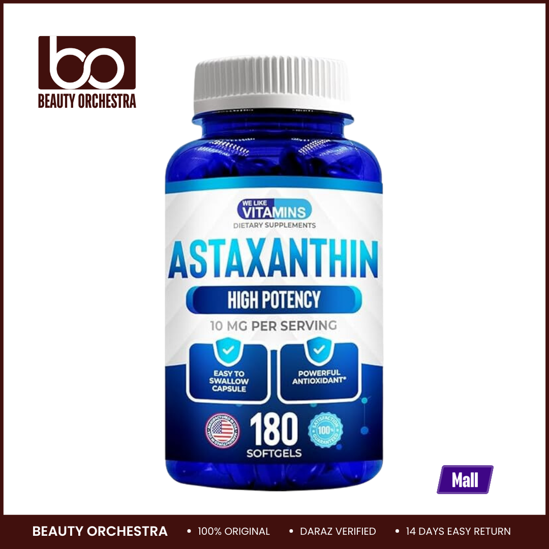 Picture of We Like Vitamins Astaxanthin 10mg - 180 Softgels