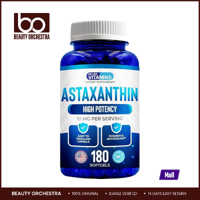 Picture of We Like Vitamins Astaxanthin 10mg - 180 Softgels