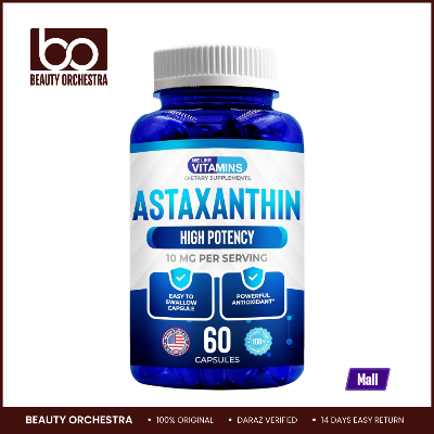 Picture of We Like Vitamins Astaxanthin 10mg - 60 Capsules