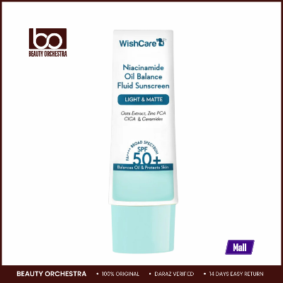 Picture of WishCare 5% Niacinamide Oil Balance Fluid Sunscreen | SPF50 PA++++