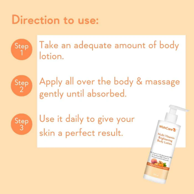 Picture of WishCare Multi Vitamin Brightening Body Lotion - 200ml