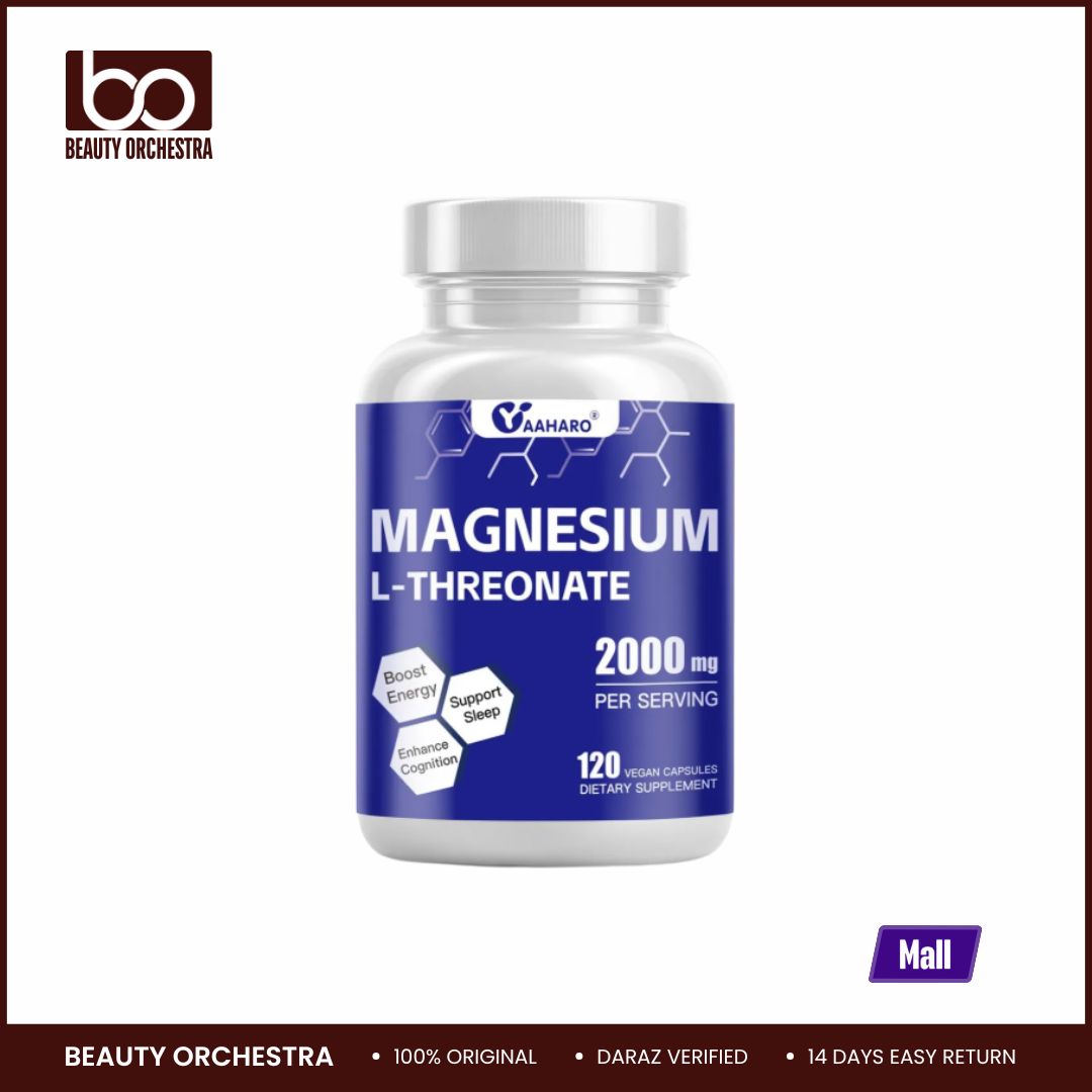 Picture of YAAHARO Magnesium L -threonate 2000 mg - 120 capsules