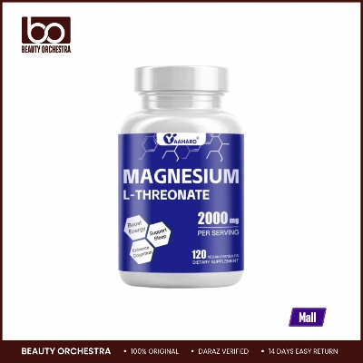 Picture of YAAHARO Magnesium L -threonate 2000 mg - 120 capsules