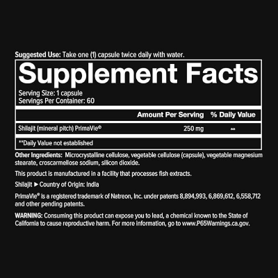 Picture of Youtheory Men's Shilajit – 60 Veg Caps