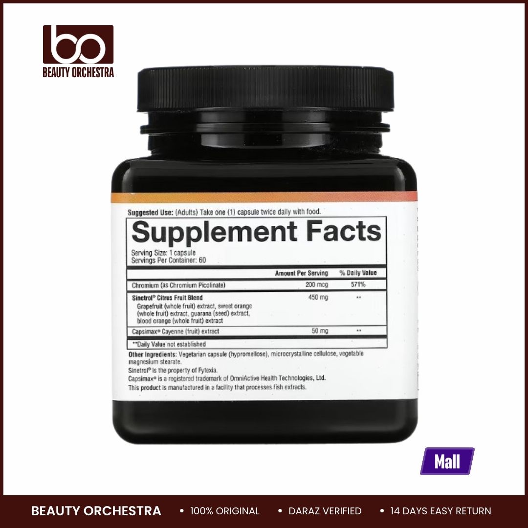 Picture of Youtheory, Daily Fat Burner, 60 Vegetarian Capsules