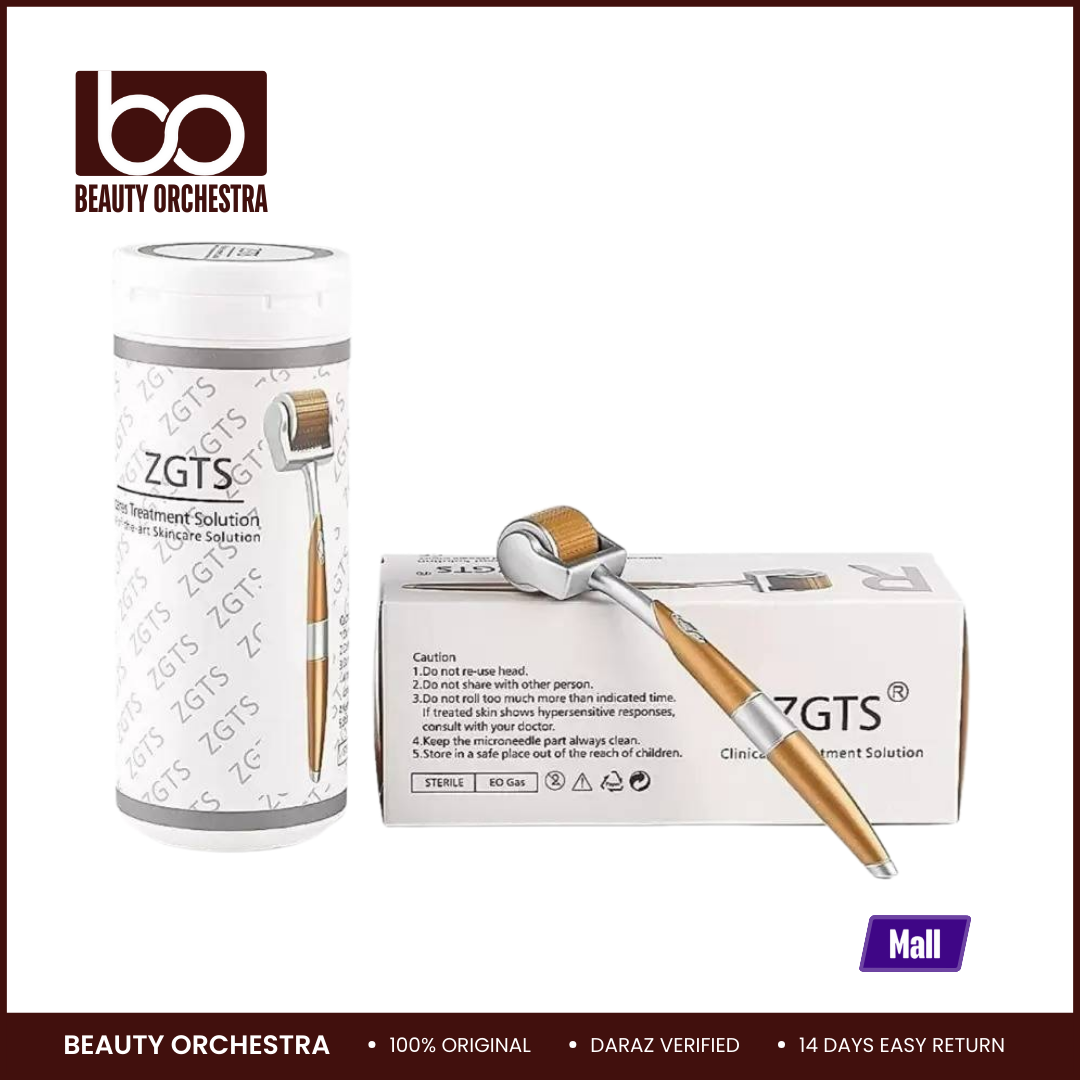 Picture of Zgts Derma Roller 0.5mm - 192 Titanium For Skin Hair And Beard Growth (All Sizes Available)