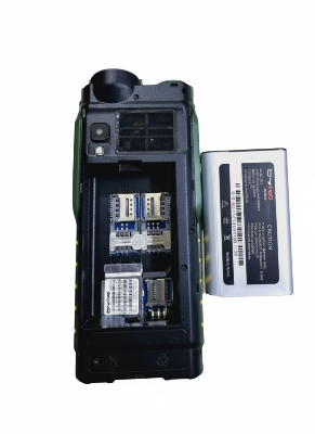 Picture of Bytwo M25 Antina Power Bank Phone with 4 SIM, 5200mAh Super Battery, Magic Voice, Auto Call Record Option and Camera, Multicolor (Best Price) (Phone Stand Free)