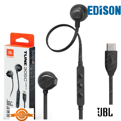 Picture of JBL Tune 305C USB | Wired Hi-Res Earbud Headphones