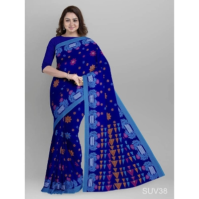 Picture of Half Silk Jamdani Saree