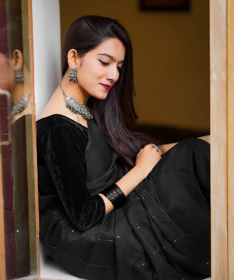 Picture of Fashionable Half Silk Chumki Tangail Tat Saree For Women - Sari