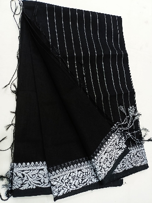 Picture of Tangail High Quality Half Silk Joba Pair Saree for Women