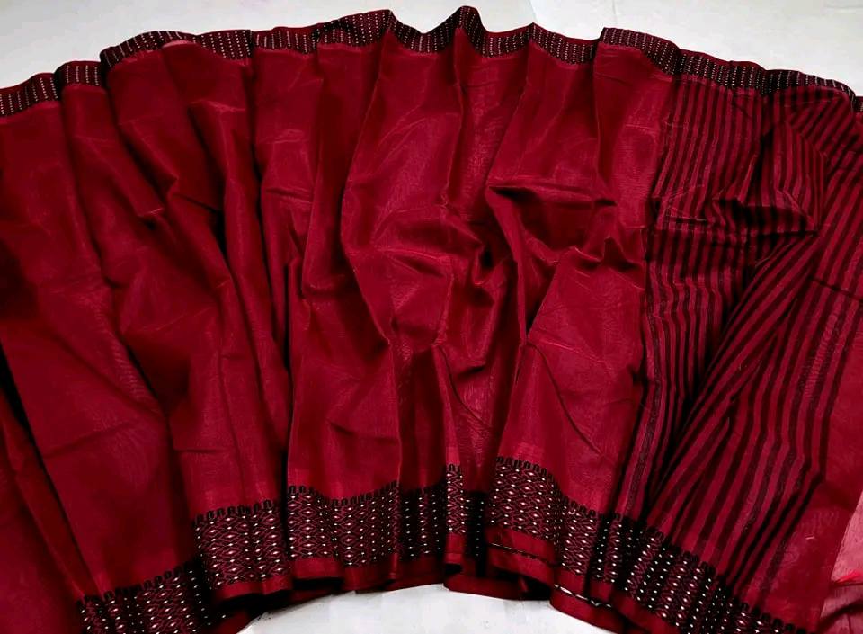 Picture of Nokshi Pair Tangail Half Silk Saree without Blouse pcs for trendy girls