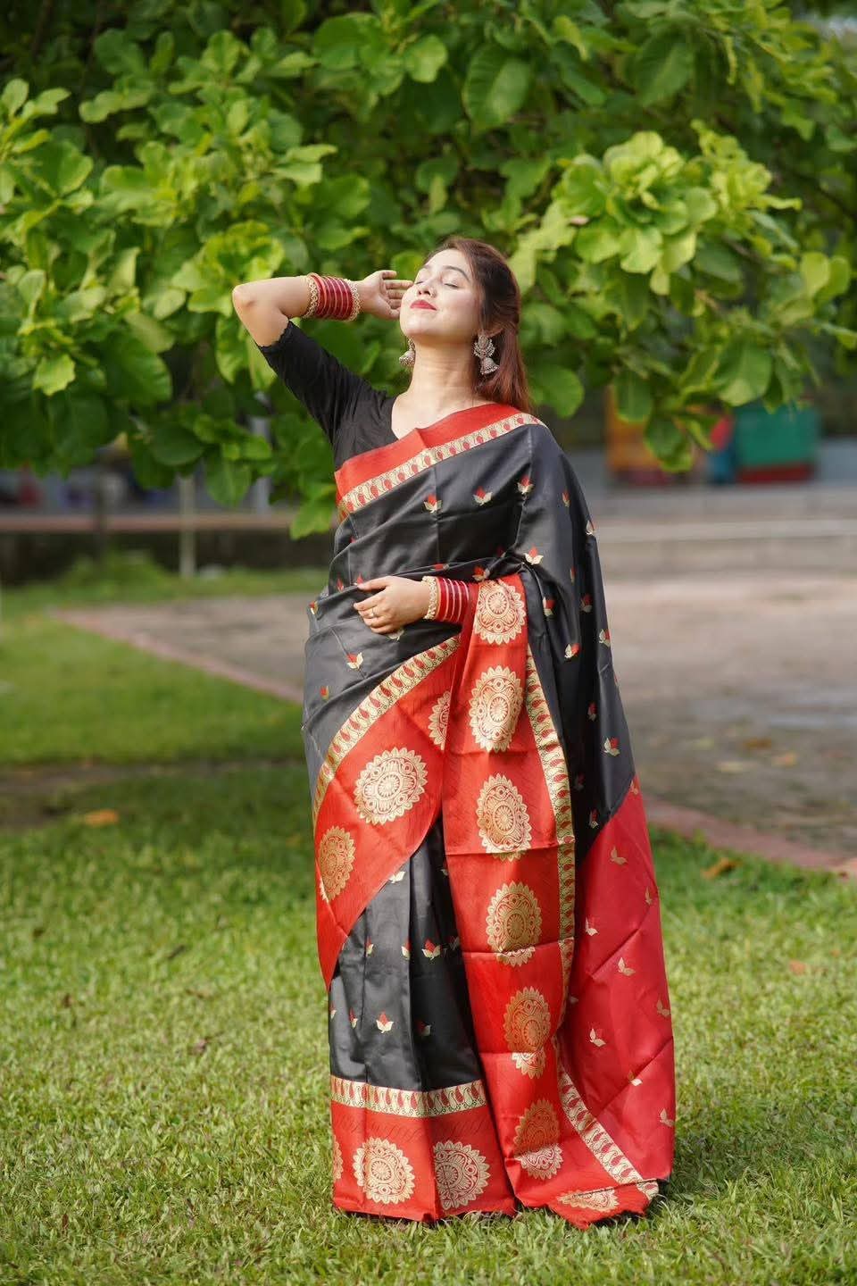 Picture of Tangail Katan Saree For girls and women
