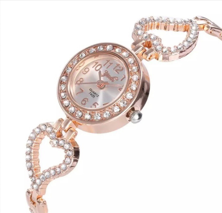 Picture of Trendy Biki Love Rhinestone Quartz watch For Girls and Ladies