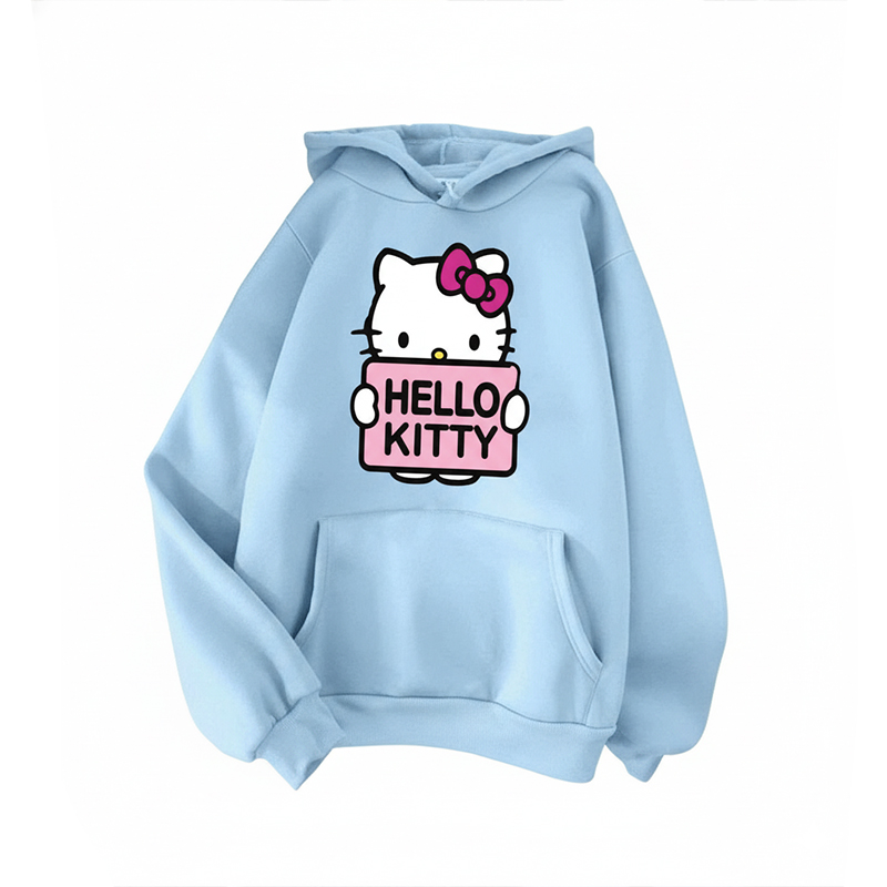 Picture of Women Hoodies(Sky Blue)