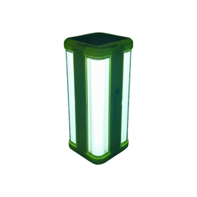Picture of JOYKALY YG-8002S Rechargeable Solar Charging Dual Mode 4 LED Bulb Portable Flashlight / Lamp