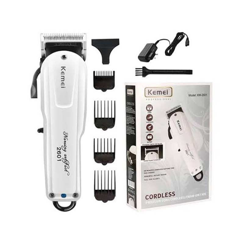 Picture of Kemei KM-2601 AC/DC Professional Rechargeable Hair Clippers