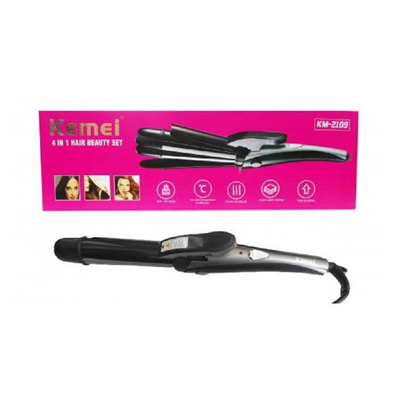 Picture of Kemei 2109 4 In 1 Hair Beauty Set Straightener