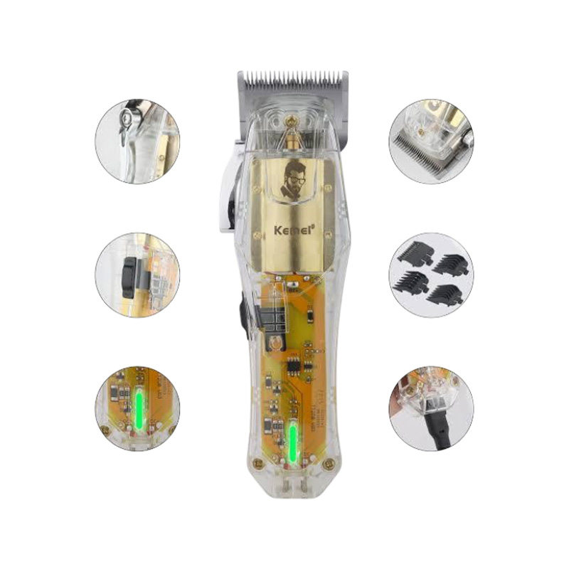 Picture of Kemei Ng203 Professional Hair Trimmer For Men Blending Hair Clipper Cord Cordless Electric Hair Cutter Machine Rechargeable
