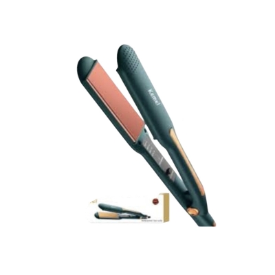 Picture of multi-temperature control temperature display screen fluffy shape KEMEI KM-9827 Electric Hair Straightener Wholesale