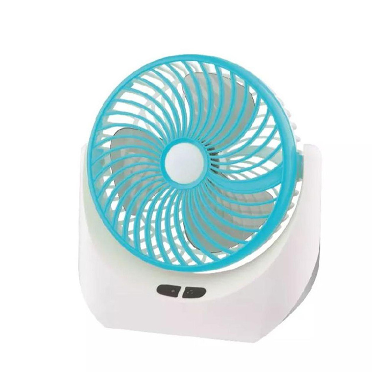 Picture of JY SUPER 1881 With LED Light, 2400mAh Battery 1400 mm Silent Operation 3 Blade Table Fan