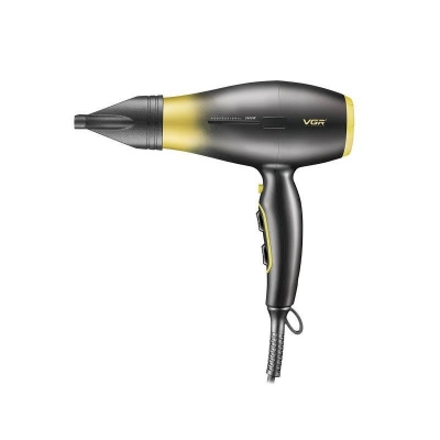Picture of VGR V-461 Professional Hair Dryer for Women & Men,2400 Watts, Overheating Protection Technology,2 Speed settings, 3 Heat Settings, Independent Cool Shot, Detachable Nozzles,(Gold) with 1 Year Warranty