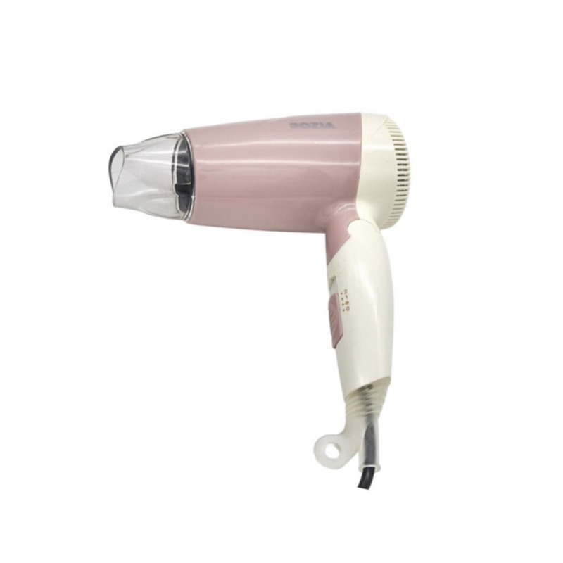 Picture of Rozia HC-8191 Foldable Ionic Hair Dryer 1800W Portable Lightweight Blow Dryer Three-Speed Temperature Adjustable Blowdryer Fast Drying Negative Ion Hairdryer Anti-Overheating