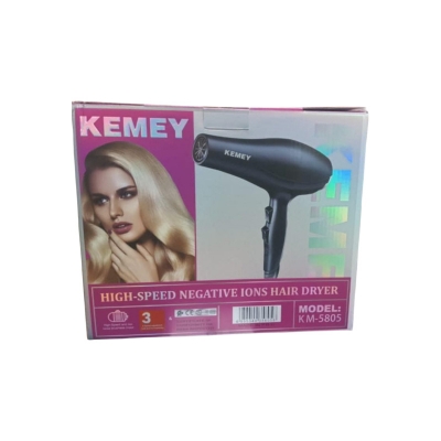 Picture of KEMEY KM-5805 2 in 1 ESSENTIAL HAIR DRYER FOR WOMEN