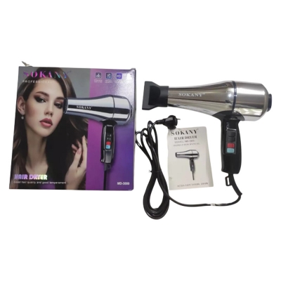 Picture of SOKANY 2400W high-power Hair Dryer Hot/Cold Air Blow Dryer MD3000