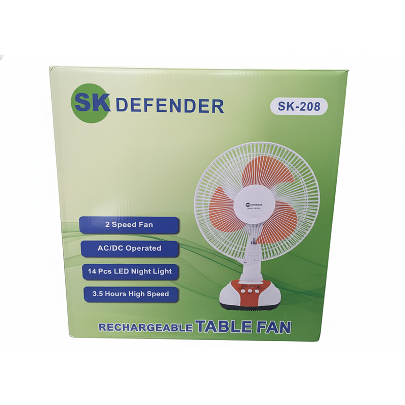 Picture of DEFENDER 12" Rechargeable Fan AC/DC original SK-208