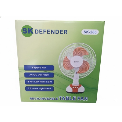 Picture of DEFENDER 12" Rechargeable Fan AC/DC original SK-208