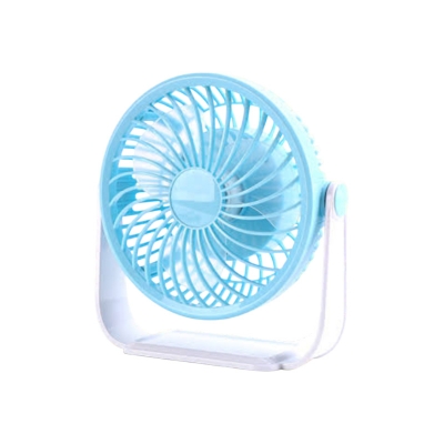 Picture of Weidasi wd 226 Rechargeable Mini Fan 360 Degree Adjustable Fan Head & Bottom Desktop Small Fan