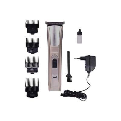 Picture of Kemei KM-5017 Rechargeable Professional Hair Trimmer For Men, Women and Children -SILVER