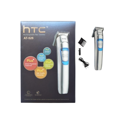 Picture of HTC AT-526 Rechargeable Professional Cordless Hair Beard Shaver Trimmer Clipper For Men - Trimmer